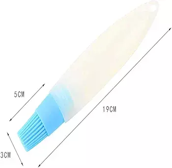 SILICON COOKING OIL APPLICATOR WITH BRUSH OIL PEN