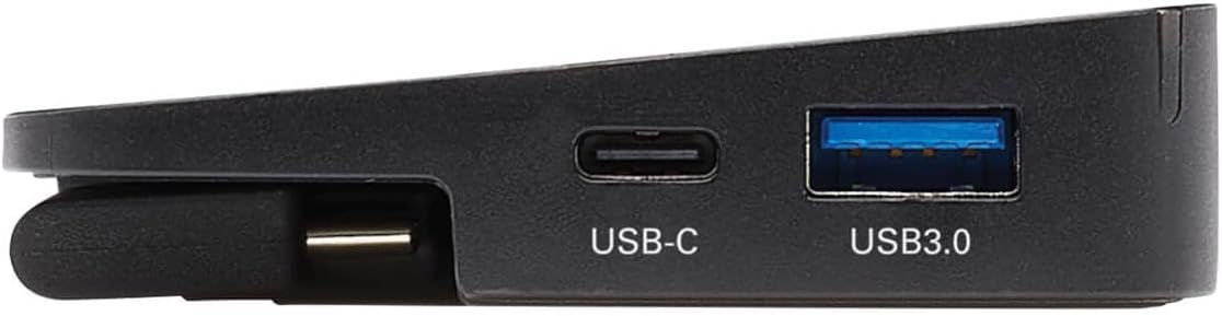 Tripp Lite USB-C Docking Station with Triple Display, 4K HDMI @ 30 Hz, DisplayPort, VGA, USB-A 3.2 Gen 1