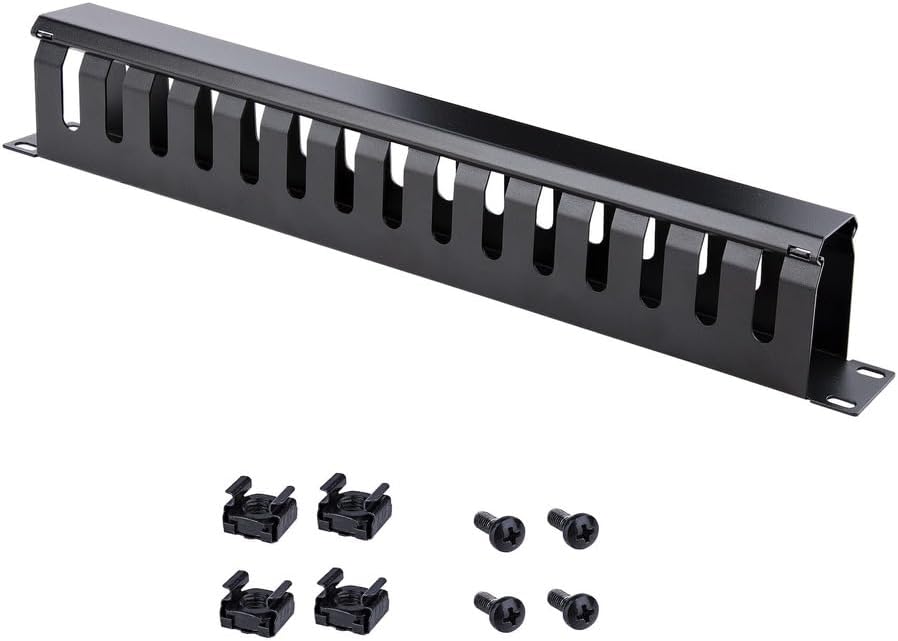 StarTech.com 1U 19" Rack Cable Management Panel