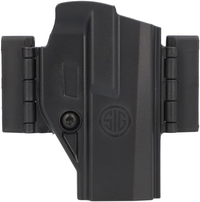 Sig Sauer P365/P365X/P365XL Ambidextrous IWB/OWB Concealed Carry Waistband Black Polymer Handgun Holster for Men & Women