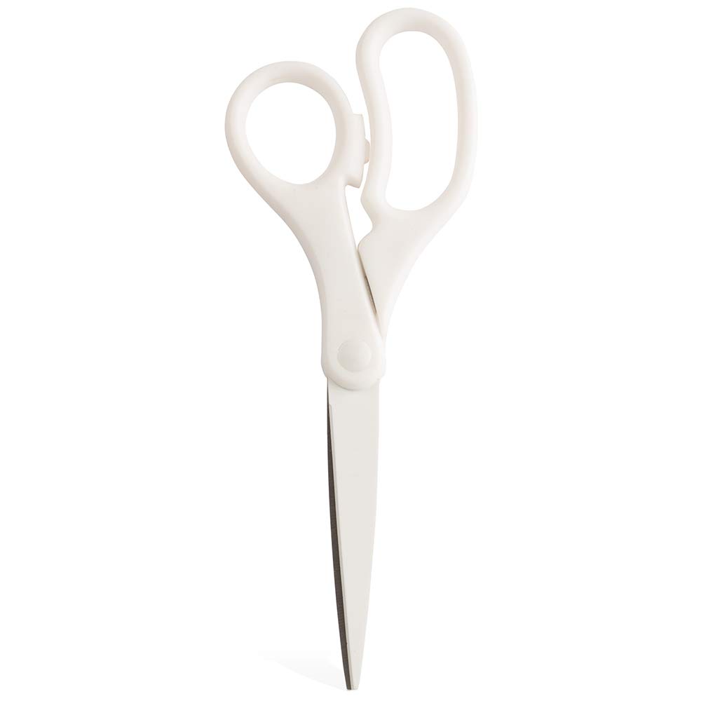 JAM PAPER Precision Scissors - 8 Inch Stainless Steel Blades