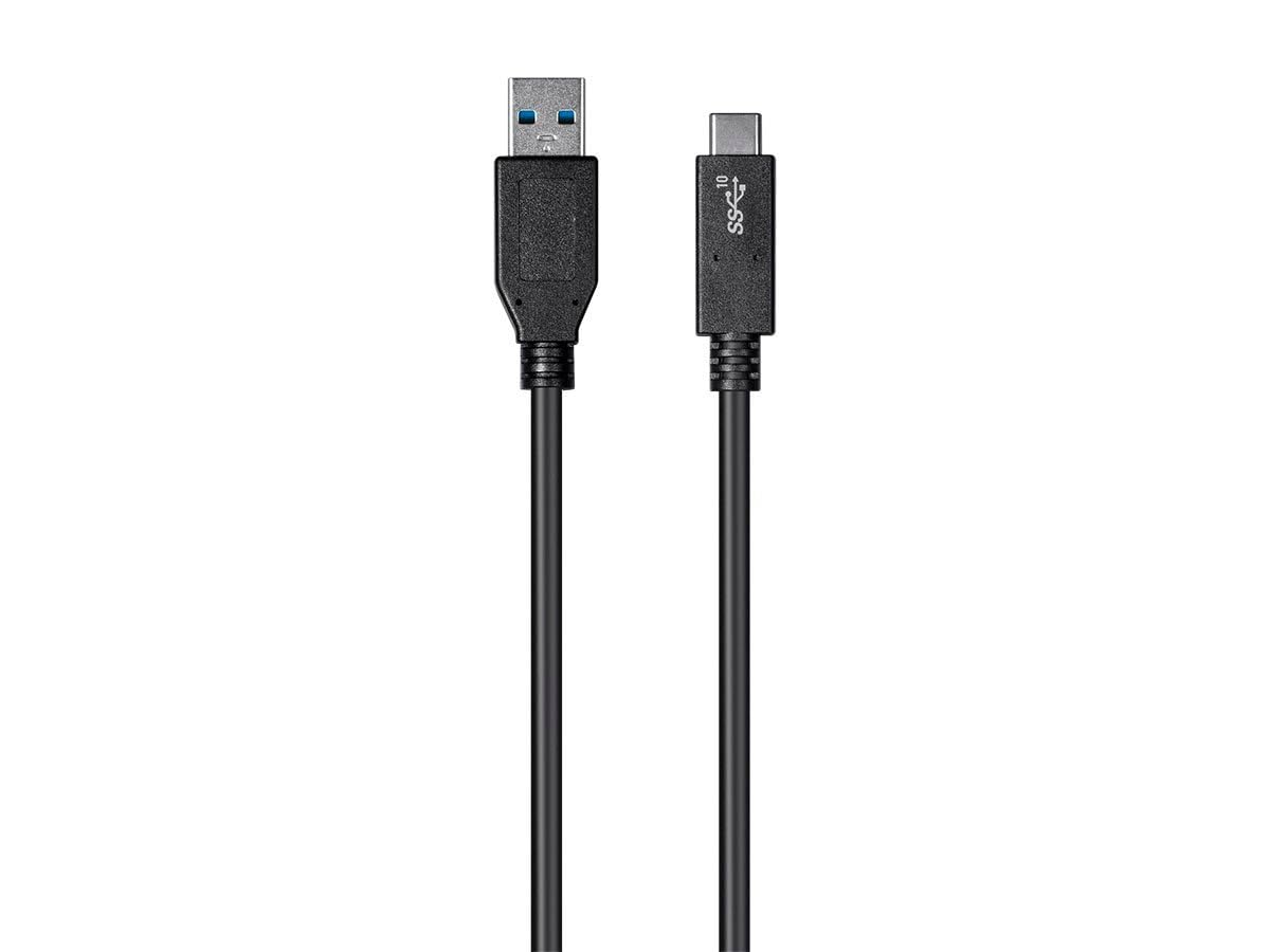 Monoprice USB Type-C to USB Type-A 3.1 Gen 2 Cable, 10Gbps, 3A, 30AWG, To Use with Samsung Galaxy S9 S8 Note 8 Pixel