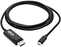TRIPP LITE USB-C to DisplayPort Cable Adapter (Locking DP, 4K@60Hz)