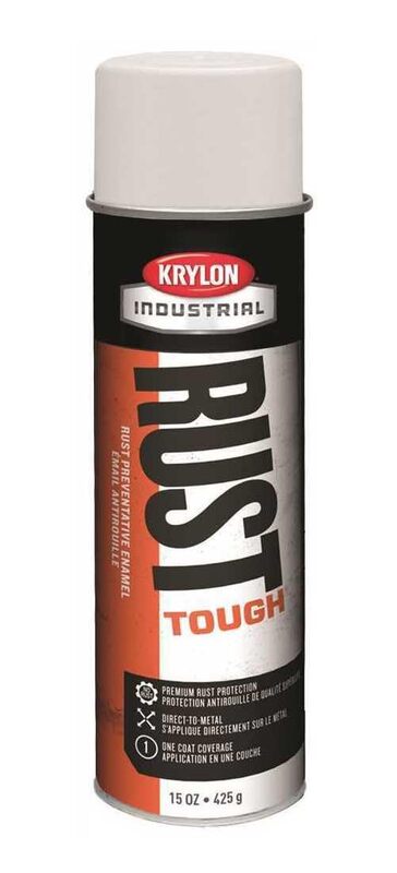 Krylon Industrial Rust Tough Acrylic Enamel — Gloss White, 15 oz. Aerosol