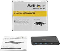 StarTech.com USB-C Multiport Adapter - USB Type-C Mini Dock with HDMI & Gigabit Ethernet