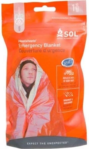 S.O.L. Survive Outdoors Longer Emergency Blanket