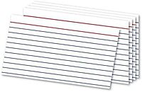 Office Depot® Brand Ruled Index Cards, 3" x 5", White, Pack Of 300