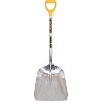 True Temper 1670900 #10 Aluminum Scoop with D-Grip and Hardwood Handle