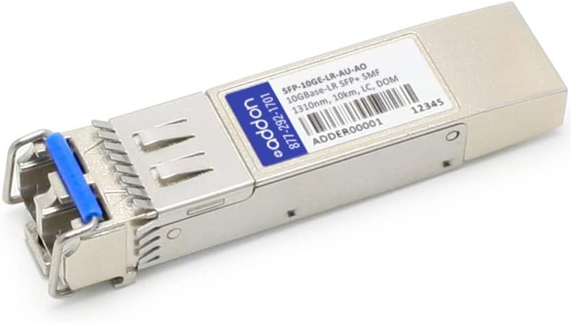 ADDON Aruba Compatible SFP+ Transceiver Module (SFP-10GE-LR-AU-AO) — 1310nm, 10km, LC, DOM
