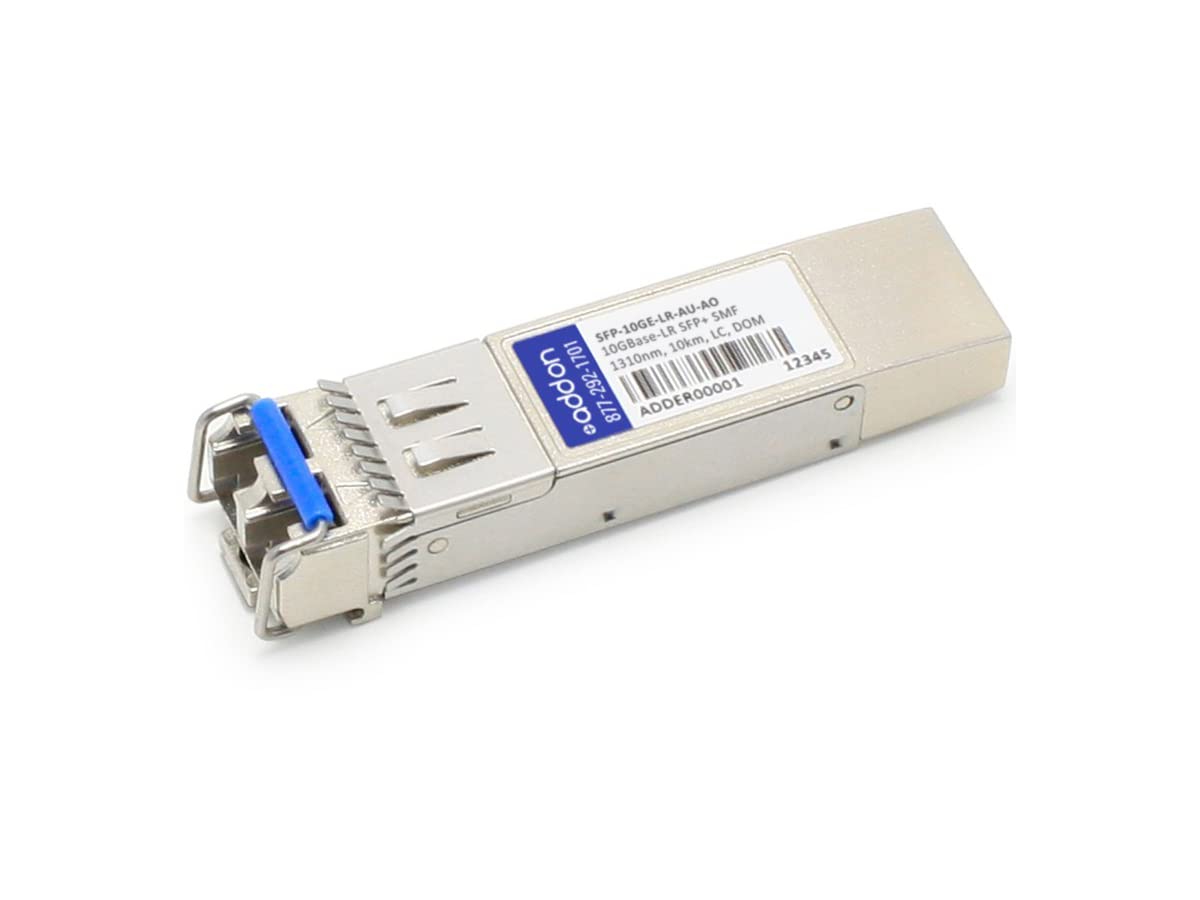 ADDON Aruba Compatible SFP+ Transceiver Module (SFP-10GE-LR-AU-AO) — 1310nm, 10km, LC, DOM