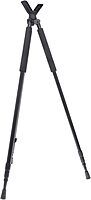 TruGlo Solid Shot Versatile Durable Adjustable Collapsible Rifle Shooting & Crossbow Hunting Tripod withRotating Head Design
