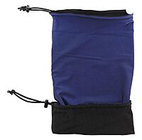 DOCK EDGE Polyester Fender Cover - Reversible Black/Blue