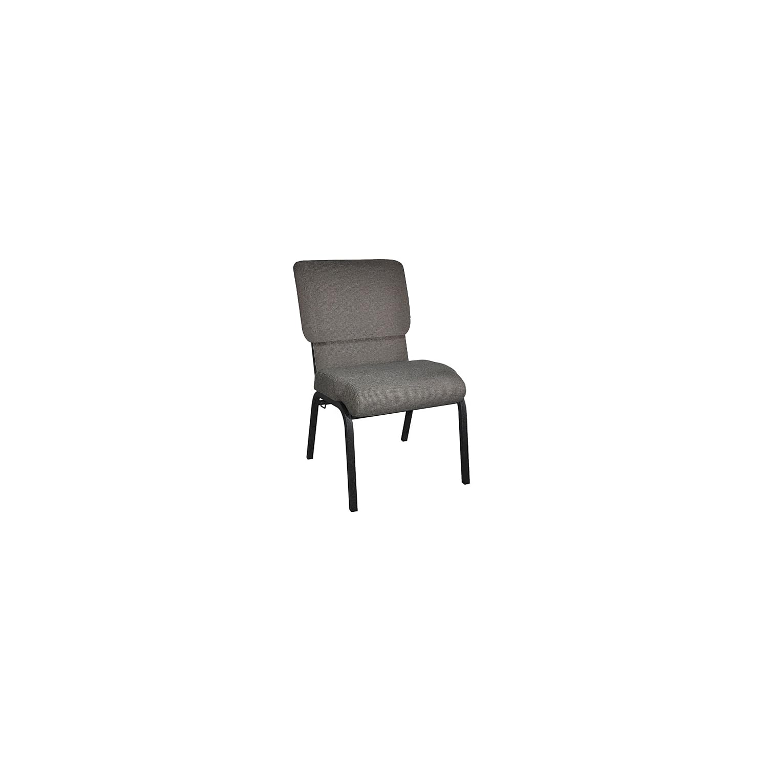 Flash Furniture Advantage Church Chair, Fossil/Black, PCHT113