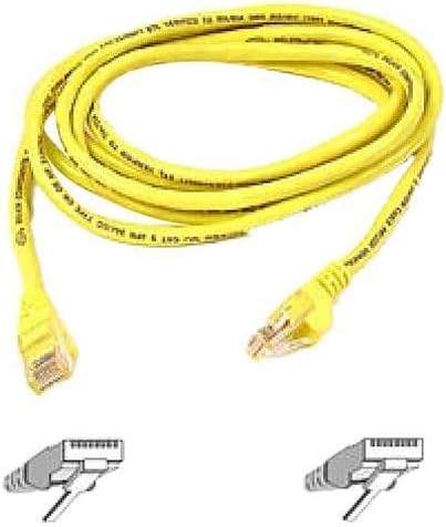 Belkin Cat6 Cable - RJ-45 Male - RJ-45 Male - 5ft - Yellow