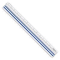Office Depot Magnifying Ruler, 15in, Clear