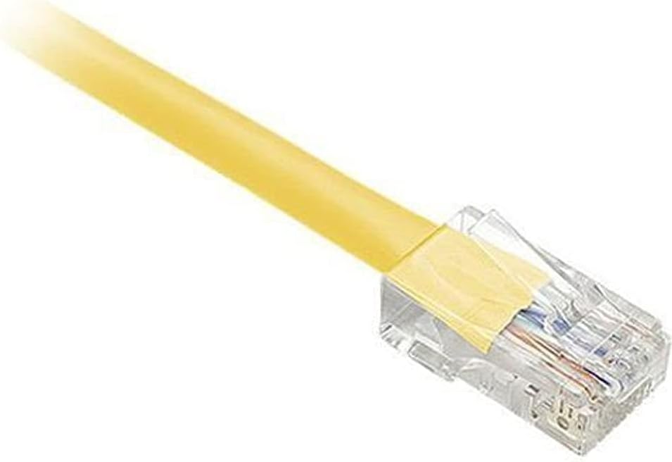 Unirise/UNC Cat6 Gigabit Ethernet Patch Cable - 1 ft Yellow