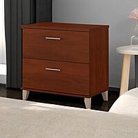 Bush Furniture 2 Drawer Lateral File Cabinet, Letter and Legal-Size Document Storage, Somerset Collection