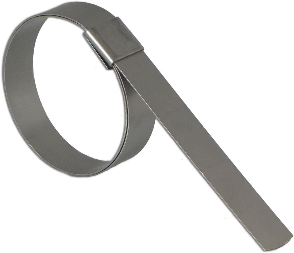 BAND-IT Galvanized Carbon Steel Center Punch Clamps