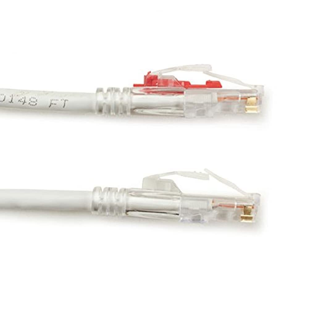 Black Box Gigatrue 3 Cat6 7ft UTP Patch Cable - White