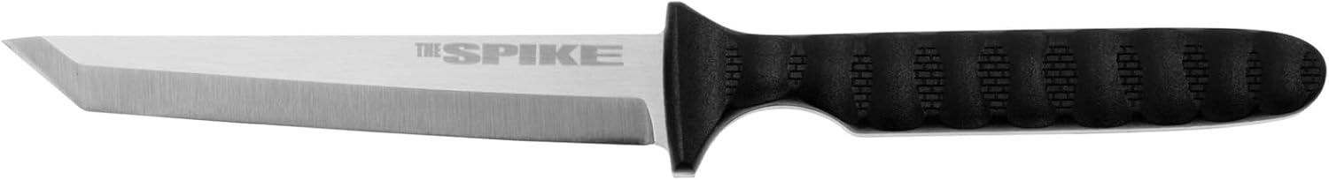 COLD STEEL Tanto Spike Durable Lightweight German 4116 Stainless Steel 4" Fixed Blade Tactical Outdoor Hunting Neck Knife