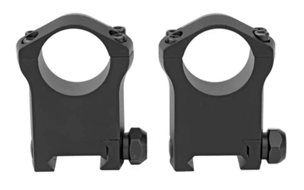 WARNE Mountain Tech Picatinny Style Rings, 1" - One Size