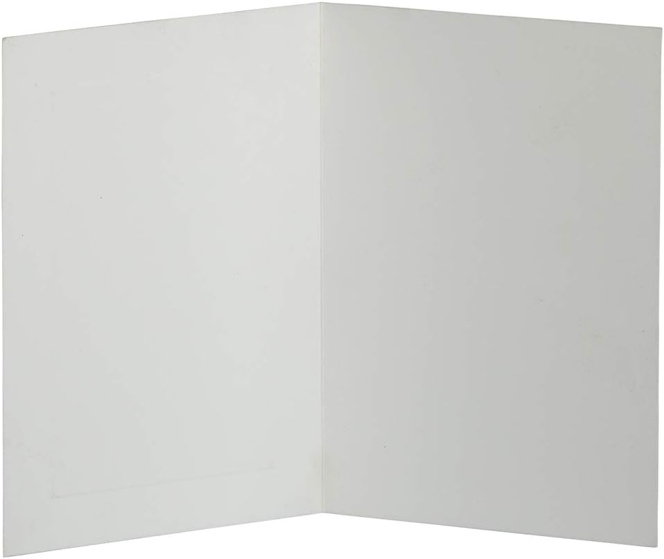 JAM PAPER Strathmore Foldover Cards - 80lb Wove - 25/Pack