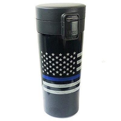 Thin Blue Line Tumbler - American Flag
