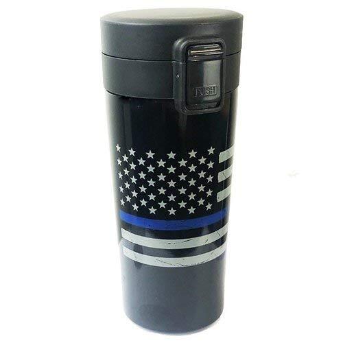Thin Blue Line Tumbler - American Flag