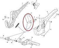 RIDGID 27858 Model RCB-1625 Replacement Blade for RC-1625 Ratcheting Plastic Pipe and Tubing Cutter, Pipe Cutter Blade