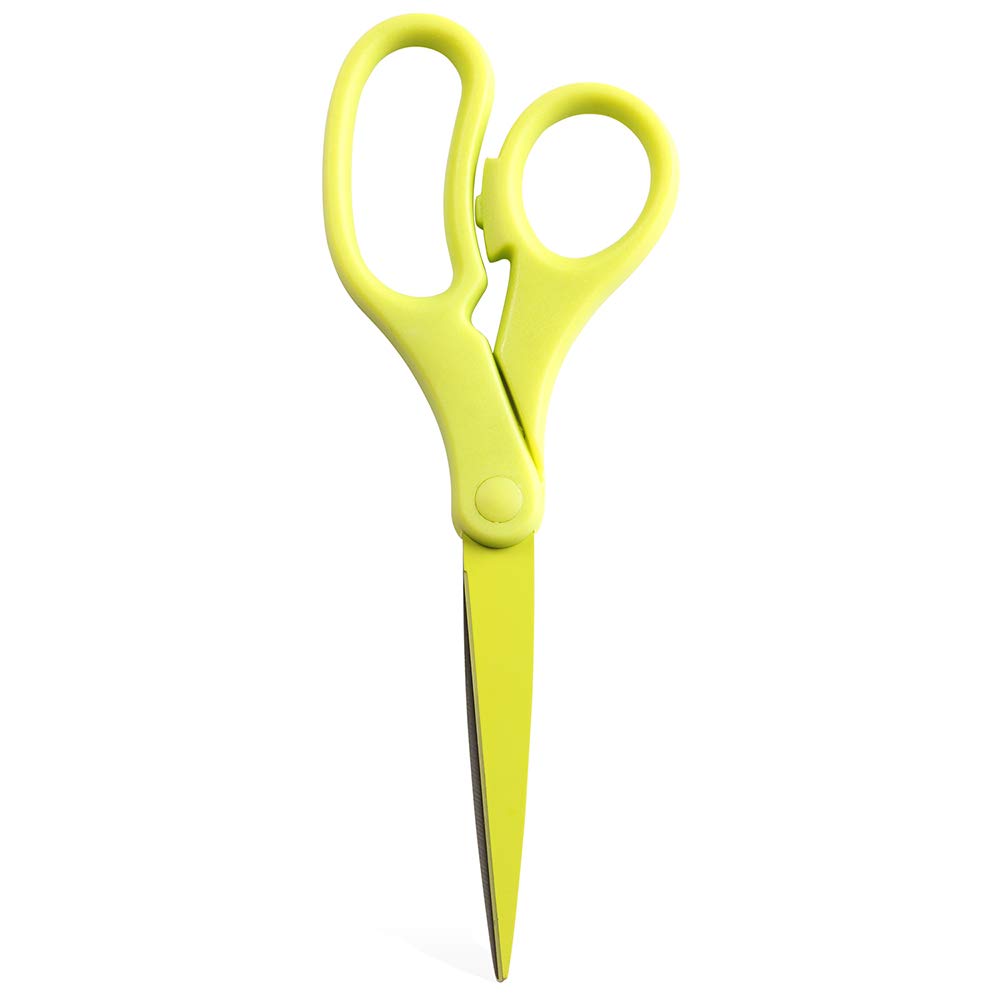 JAM PAPER Precision Scissors - 8 Inch Stainless Steel Blades
