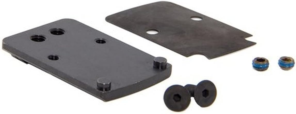 Trijicon RM50 RMR Pistol Mount, Most Sig Sauer Pistols Without Adjustable Sights, Black