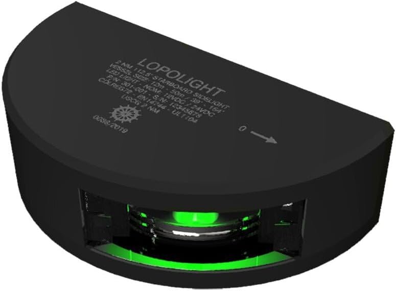 LOPOLIGHT Series 301 Navigation Light - 2NM Vertical Mount LED IP68