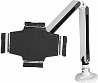 StarTech.com Desk-Mount Tablet Arm - Articulating Tablet Mount - for 9" to 11" Tablets - iPad or Android Tablet Holder - Lockable - Steel, TAA (ARMTBLTIW)