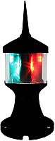Lunasea Tri-Color/Anchor Zero Emission Light Fixture - 12V - Black