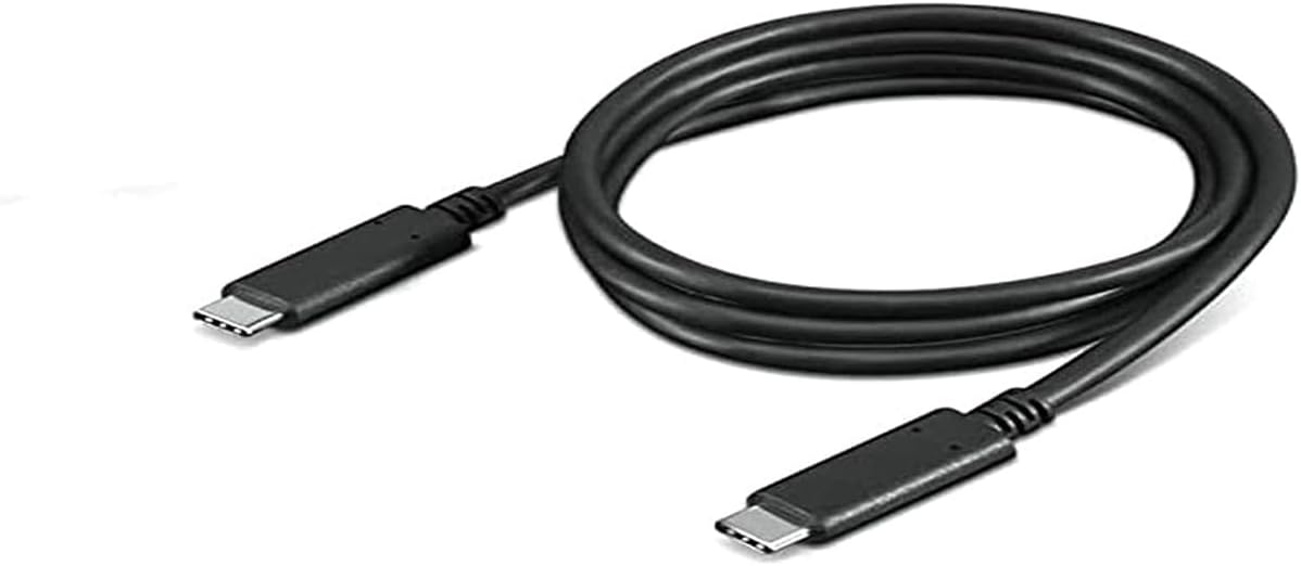 Lenovo USB-C Cable 1m - 3.28 ft USB Data Transfer Cable - 4X90U90619