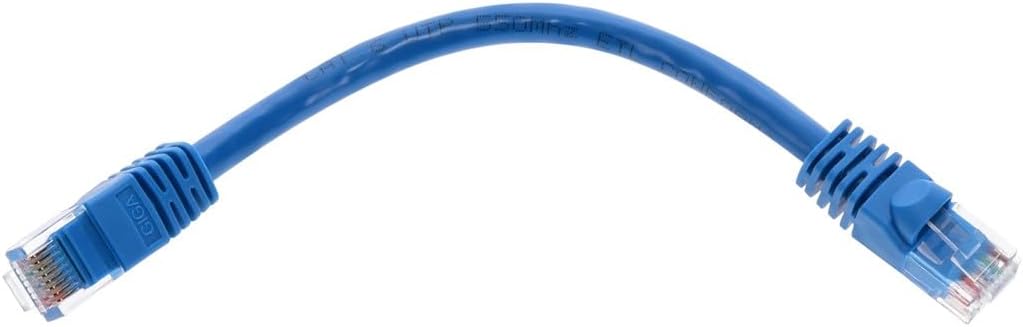 Monoprice Cat6 24AWG UTP Ethernet Patch Cable - Snagless RJ45, 550MHz, Pure Bare Copper
