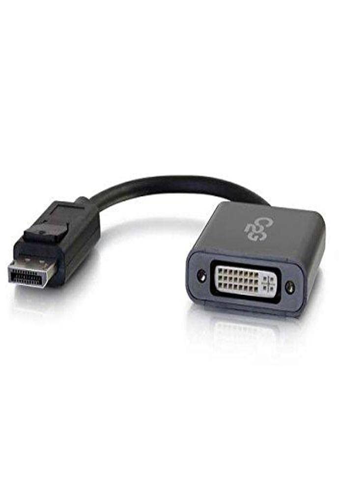 C2G Legrand DisplayPort to DVI, Active, Male to Female Displayport Cable, Black DisplayPort Cable