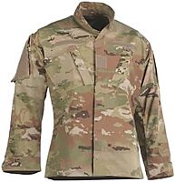 TRU-SPEC Women's Army Combat Uniform Shirt Cordura Nylon Cotton Rip-Stop Scorpion OCP