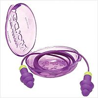 Rockets Individually Wrapped Reusable Corded Ear Plugs (Set of 50)