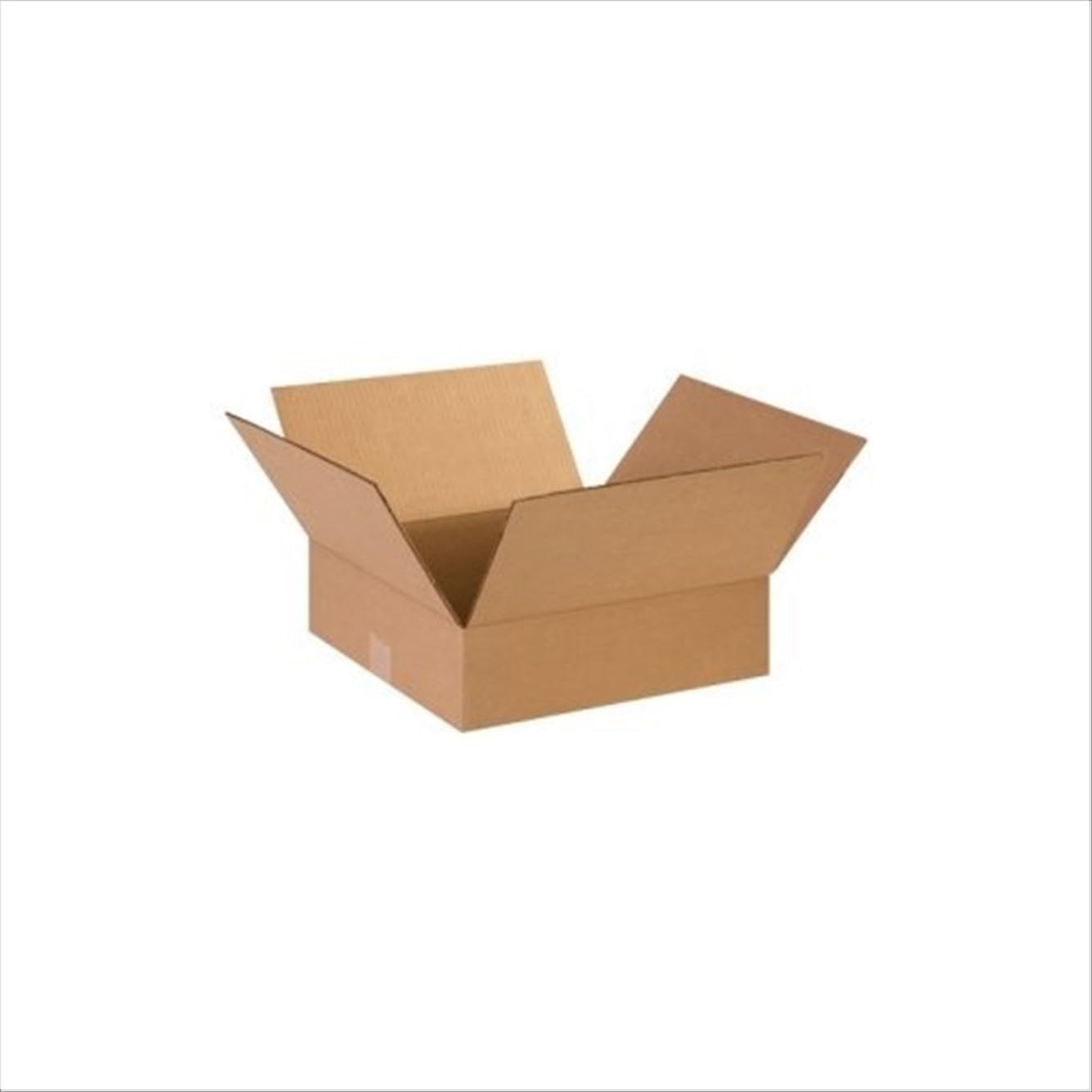 Corrugated Shipping Box: 14" Long, 14" Wide, 4" High