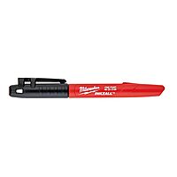 Milwaukee 48-22-3100 Inkzall Jobsite Fine Point Black Permanent Marker 12 Pack