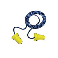 3M E-A-R E-Z-Fit Earplugs 312-1222, Corded, Poly Bag