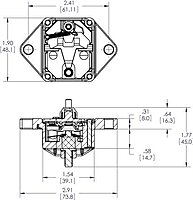Blue Sea Systems 187 & 285-Series Thermal Circuit Breakers