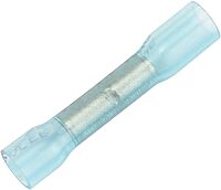 Pacer 16-14 AWG Heat Shrink Butt Connector - 100 Pack