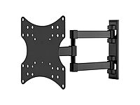 Monoprice Full Motion Single-Stud TV Wall Mount Bracket for 23" to 43" TVs up to 44lbs, Max VESA 200x200