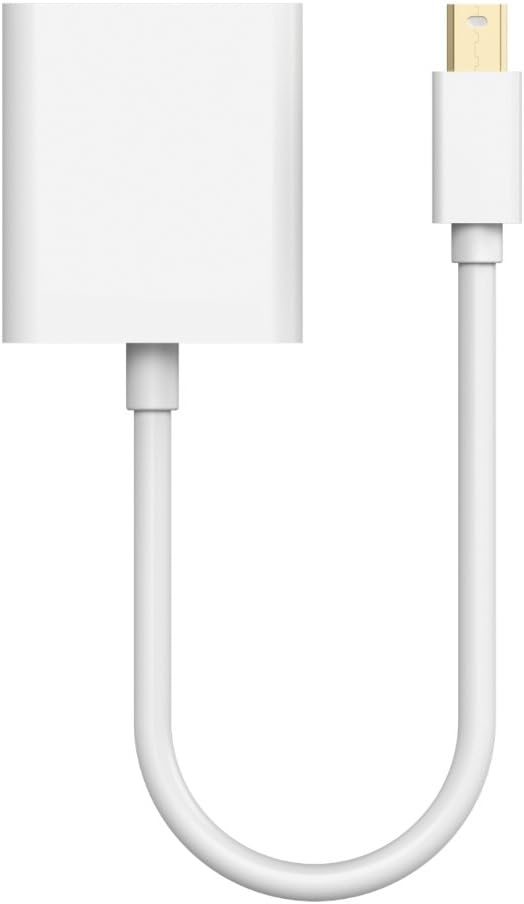 Belkin Mini DisplayPort to VGA Adapter, 1 ft, White (F2CD049B)