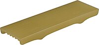CE Smith - Frame Cross Member Pad - Keel Pad for Boat Trailer Accessories - Full Cap Style - Yellow