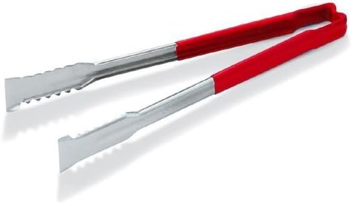 Vollrath 4791640 Kool-Touch 16" Red Handled VersaGrip Tong