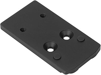 Holosun 407/507 K Adapter Compatible with Glock MOS, 7075 T6 Aluminum, Black Anodized, Easy Install, Sporting Optic Mount (KPLT-MOS9MM)