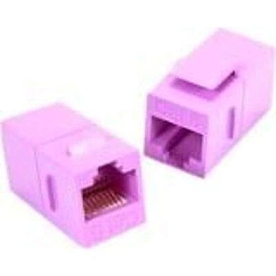 Unirise USA Cat6 RJ45 Keystone In-line Coupler, PUR